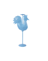 BIRD CANDLE STAND (BLUE) BIRD CANDLE STAND (BLUE)